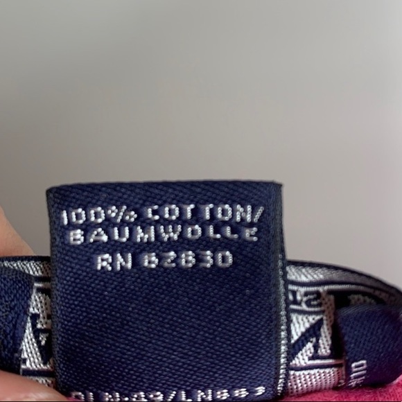 Lands’ End Pink Ribbed Cotton Tank Top - Picture 5 of 6